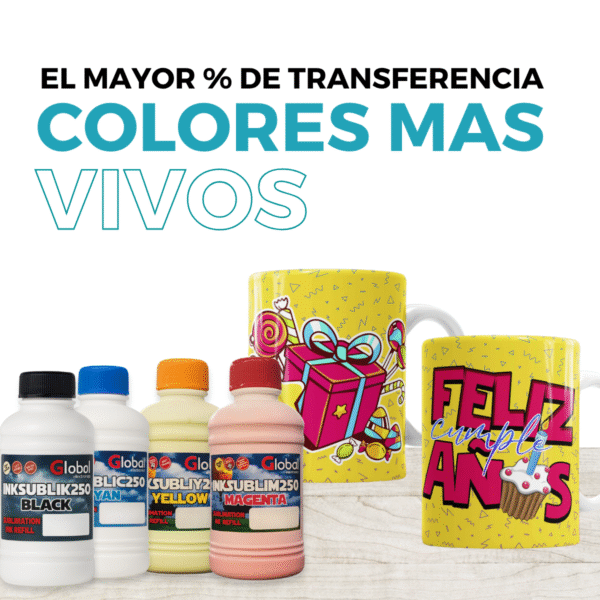 Tinta para sublimación Botella de 250ml – Precisión, calidad y cantidad - Imagen 6