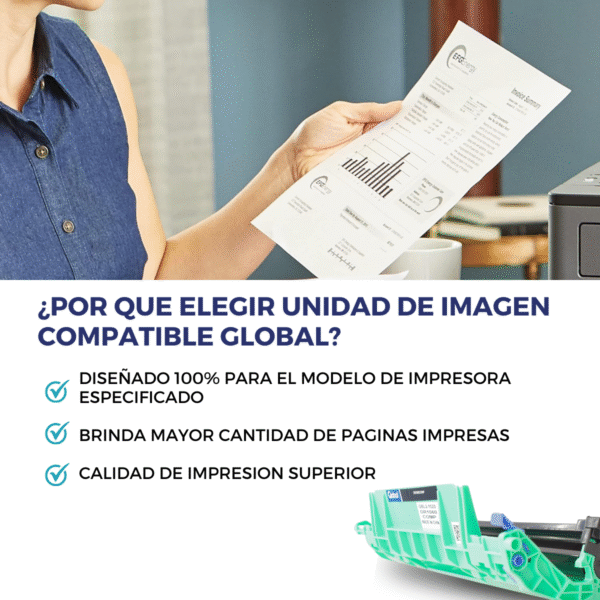 Drum Imagen Para Brother Dr1060 Hl1110 1112 Dcp1512 Mfc1815 - Imagen 10