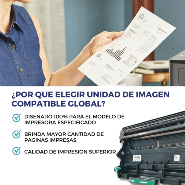 Drum Alternativo Para Brother Dr360 2140 2150 7040 7440 360 - Imagen 10