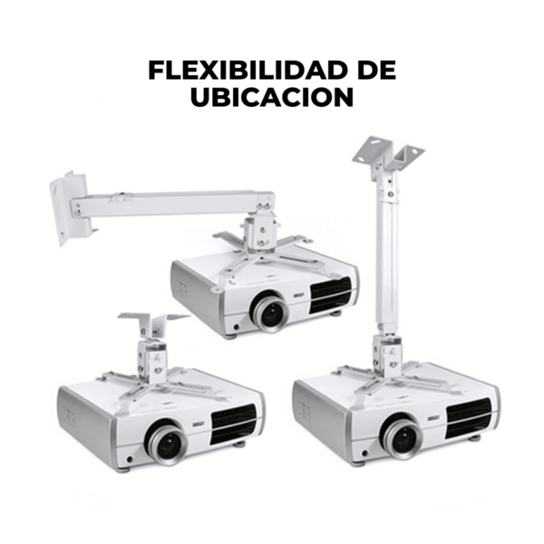 Soporte de Pared para Proyector – Precisión, Estabilidad y Alcance Variable - Imagen 10