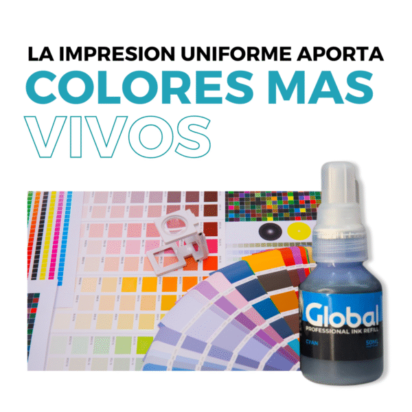 Tinta alternativa Brother T Series 5001/6001/D60 Colores Dye en botella dosificadora de 50 cm3 - Imagen 7