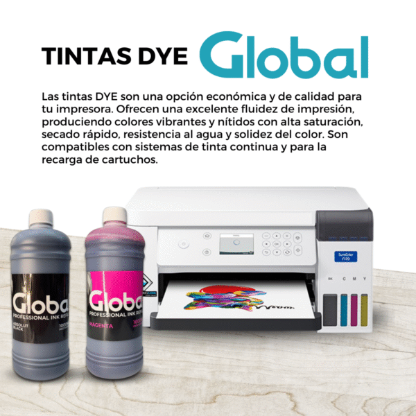 Tinta Universal Dye en botella de 1000 cm3 - Imagen 3