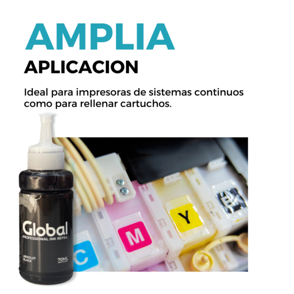 Tinta Compatibles Epson L Series T664/673 Dye 70cc - Imagen 5