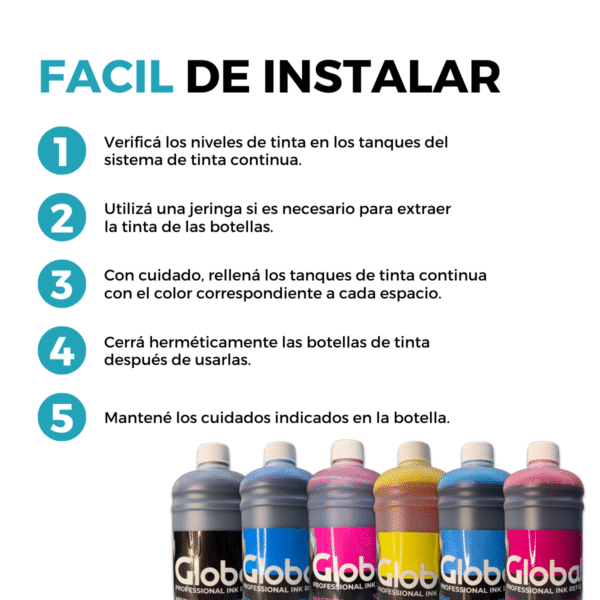 Tinta Universal Dye en botella de 1000 cm3 - Imagen 9