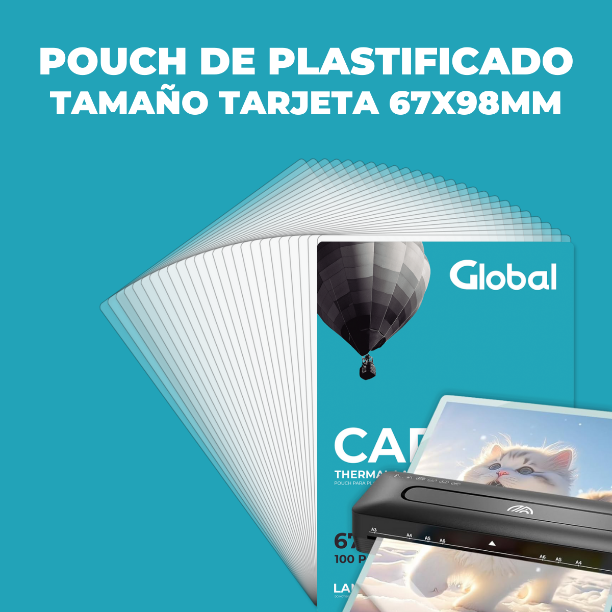 Pouch para Plastificar 67x98mm – 150 Micrones de Calidad Profesional - Imagen 2