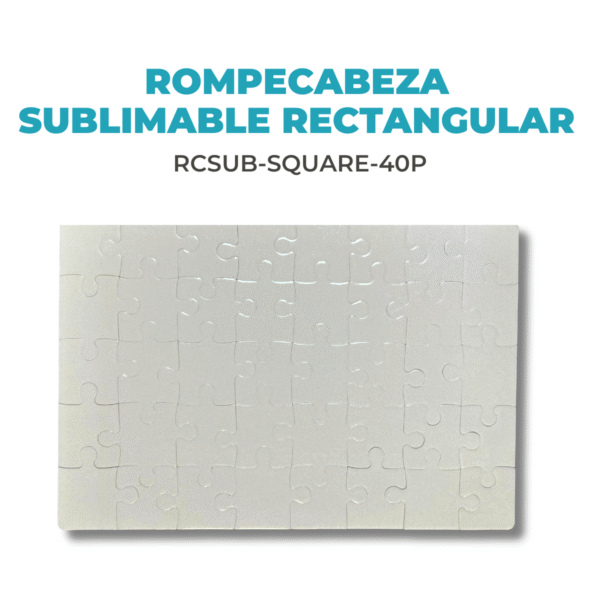 Rompecabeza de Cartón para Sublimar 16/40 Piezas - Imagen 11