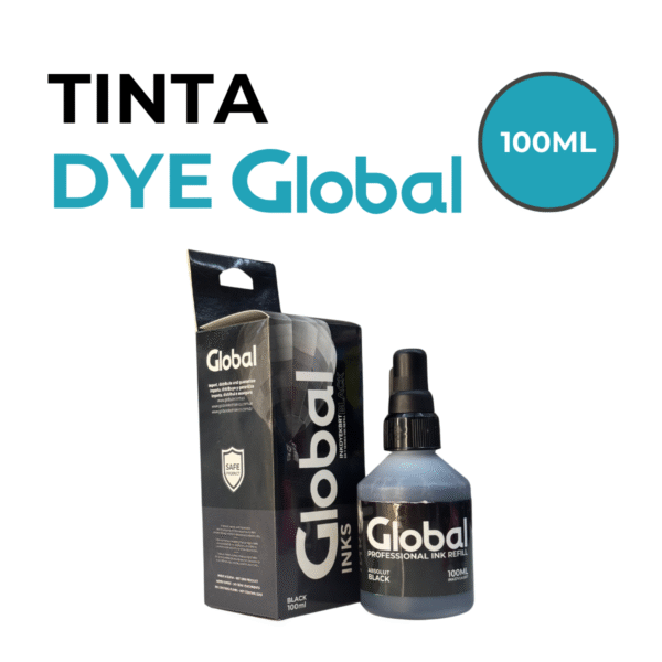 Tinta compatible Brother T Series 5001/6001/D60 Negro Dye en botella dosificadora de 100 cm3 - Imagen 2