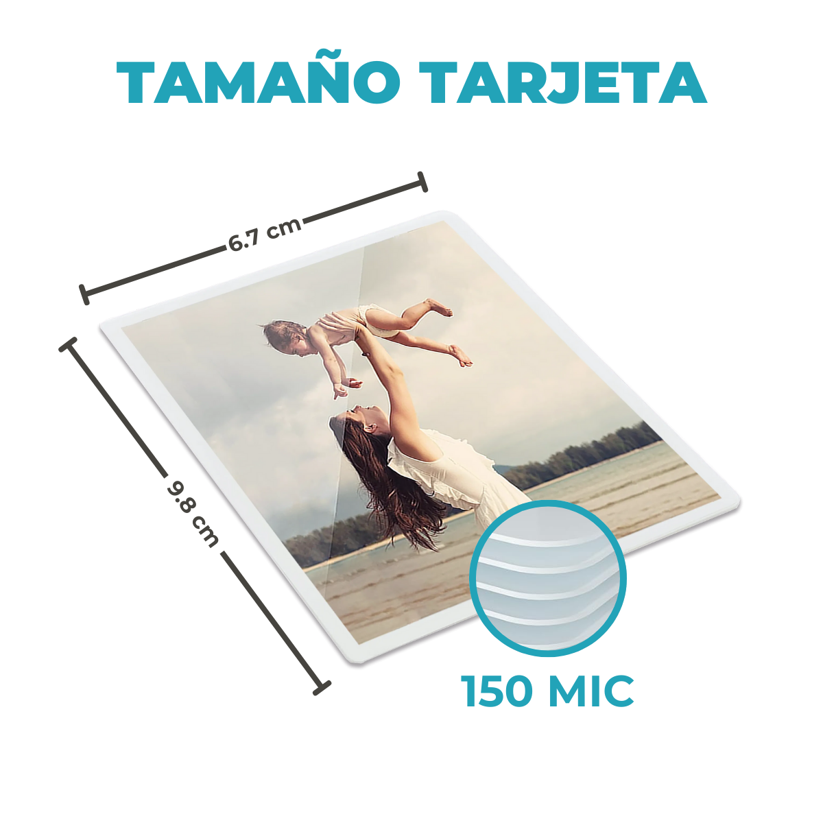Pouch para Plastificar 67x98mm – 150 Micrones de Calidad Profesional - Imagen 3