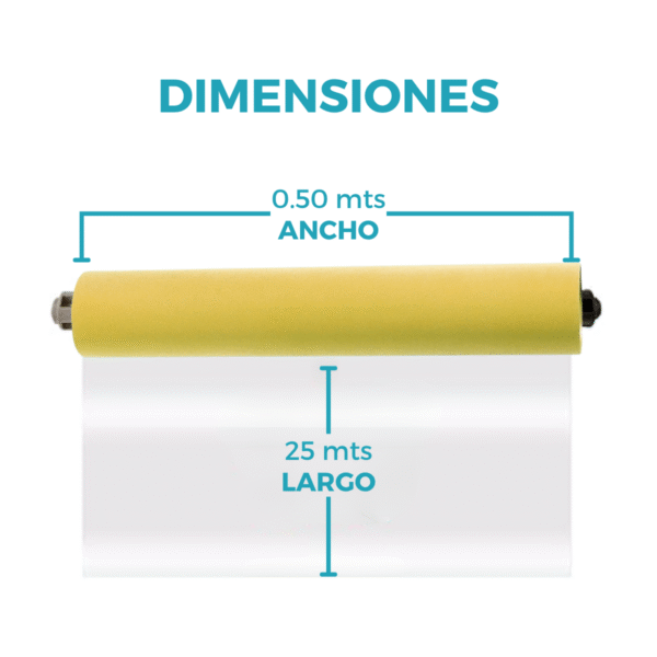 Vinilo Termotransferible Textil Flock PU Matte Rollo de 25 mts - Imagen 3