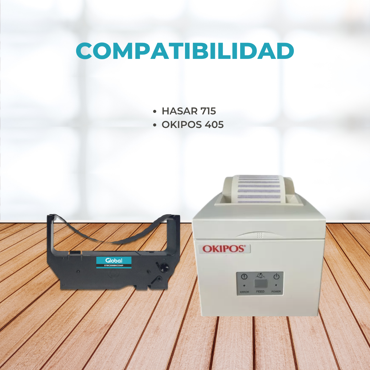 Cinta Ribbon Compatible Star SP 200 Color Negro - Imagen 2