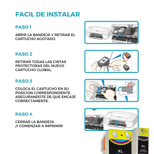 Tinta Kodak 30XL Negro Compatible – Alto Rendimiento, Mayor Duración - Imagen 3