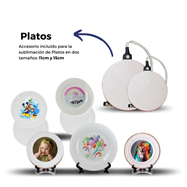 Plancha de Calor 8 en 1 Global Electronics – ¡La Estación de Sublimación Más Completa del Mercado! - Imagen 5