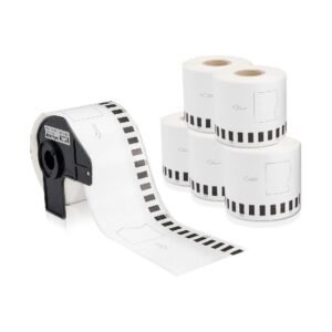 Rollo Continuo Brother QL-700/720/570 con Eje