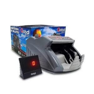 Contadora de Billetes con Carga Superior y Doble Visor LED con Detección UV