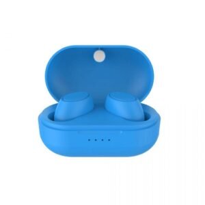 Auricular Netmak Bluetooth Ear Buds, con base de carga portable