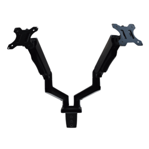 Soporte Monitor Doble de Brazo Neumático Movil de 13¨ a 30¨ VESA 75x75 100x100 hasta 10kg