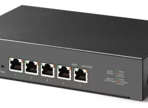 TP-Link TL-SX105 dispositivo de red No administrado 10G Ethernet (100/1000/10000) Negro. 5 -Port 10G Multi-Gigabit