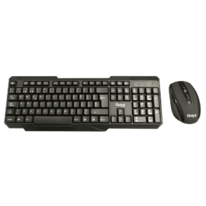 Combo Teclado y Mouse Inalámbrico a Pilas KMG20