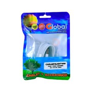 Cable USB para iPhone 5/5S/5C, 6/6 Plus, 7, Touch 4 y iPad Air Mini