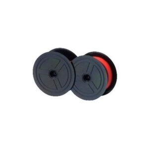 Cinta Ribbon Compatible Spool GR24 Color Negra/Roja - Pack x 10 Unidades