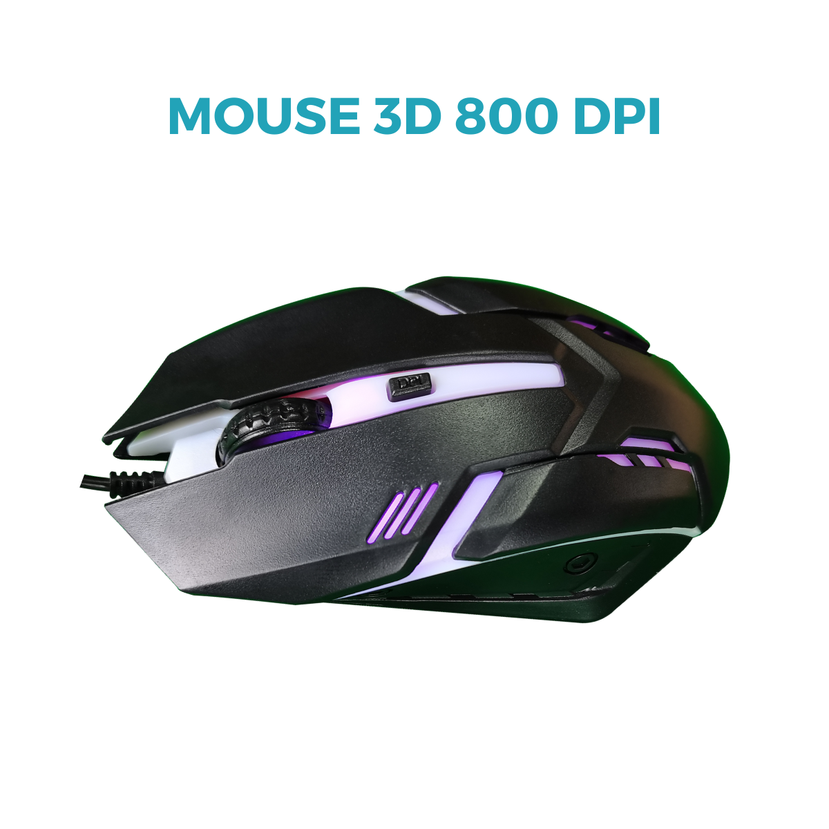 Combo Teclado y Mouse GAMER con luces led Teclado KL116 - Imagen 8