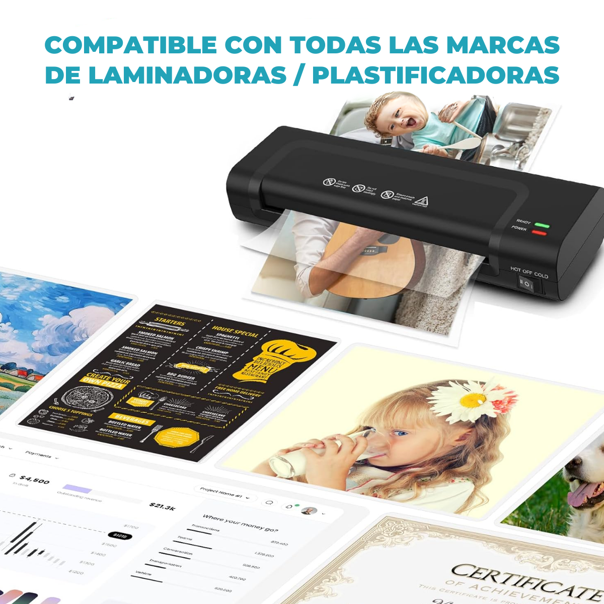 Pouch para Plastificar 67x98mm – 150 Micrones de Calidad Profesional - Imagen 7