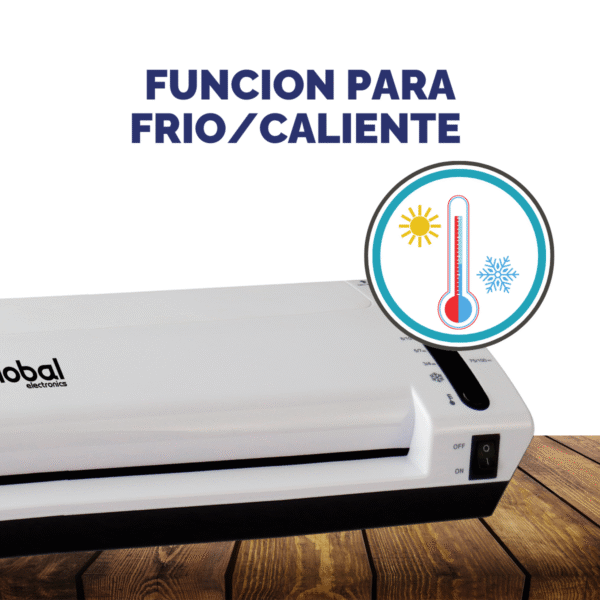Laminadora Y Plastificadora En Caliente Y Frío A4 240mm - Imagen 6