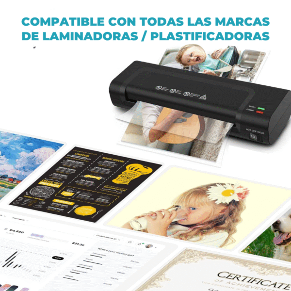 Pouch A3 para Plastificar – Acabado Brillante y Protección Eficaz - Imagen 7
