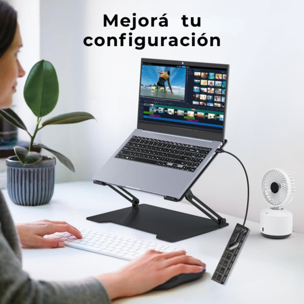 Hub Usb Cargador de 7 Puertos Usb 2.0 Con Switch De Encendido - Imagen 8