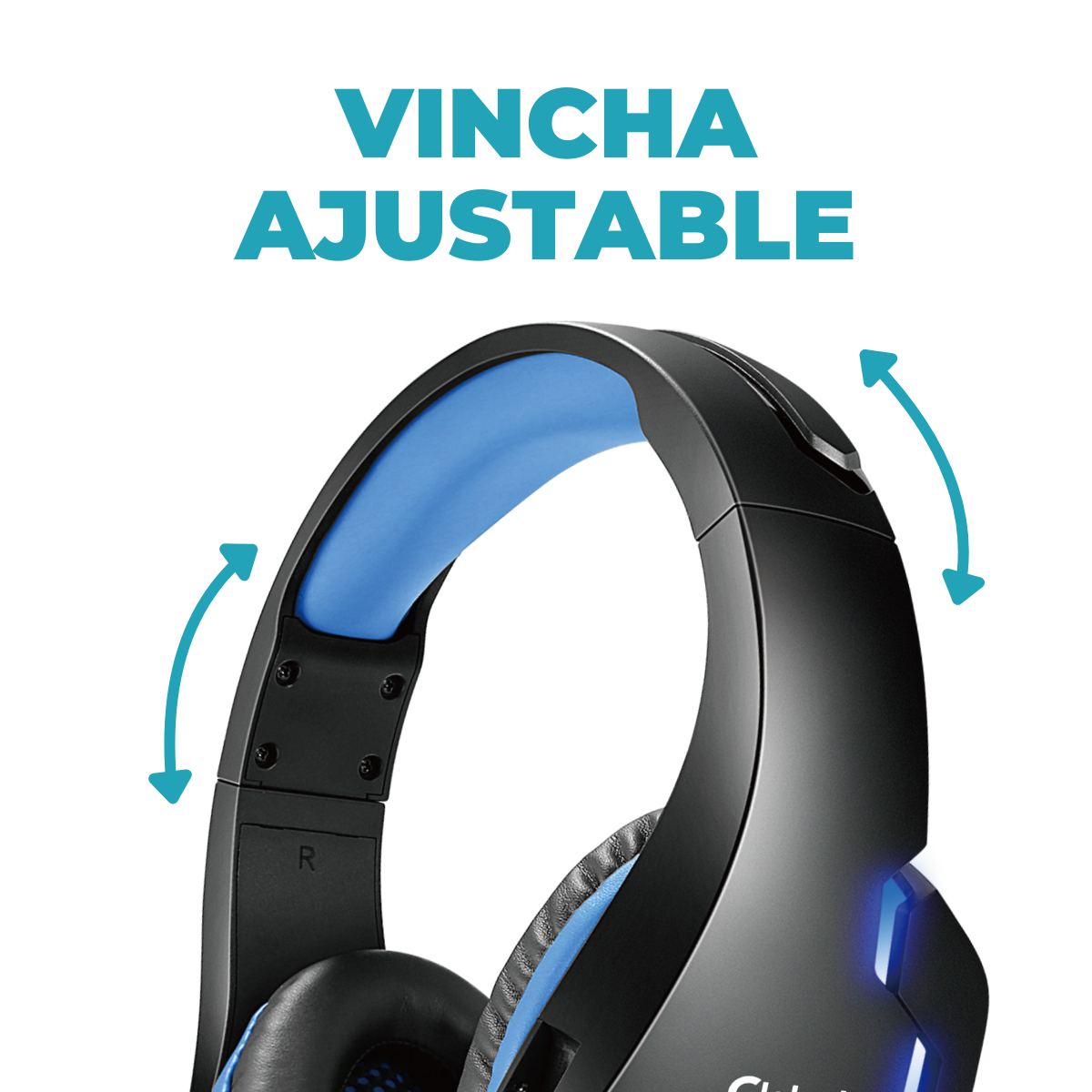 Auricular Gamer con Microfono y Luces Stereo EPGMR150 - Imagen 7