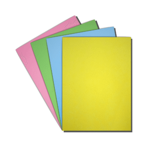 Resma de Papel Opalina Mate Resma de 100 / Resma de 20 hojas