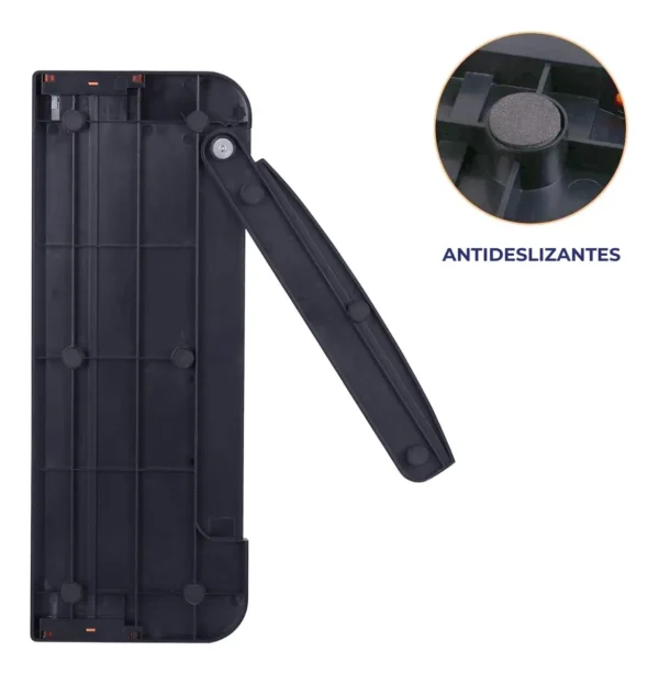 Cizalla Plástica Rotativa A4 de 310mm para Corte Recto (10 Hojas 80 Grs.) con Regla Extensible Portátil - Imagen 5