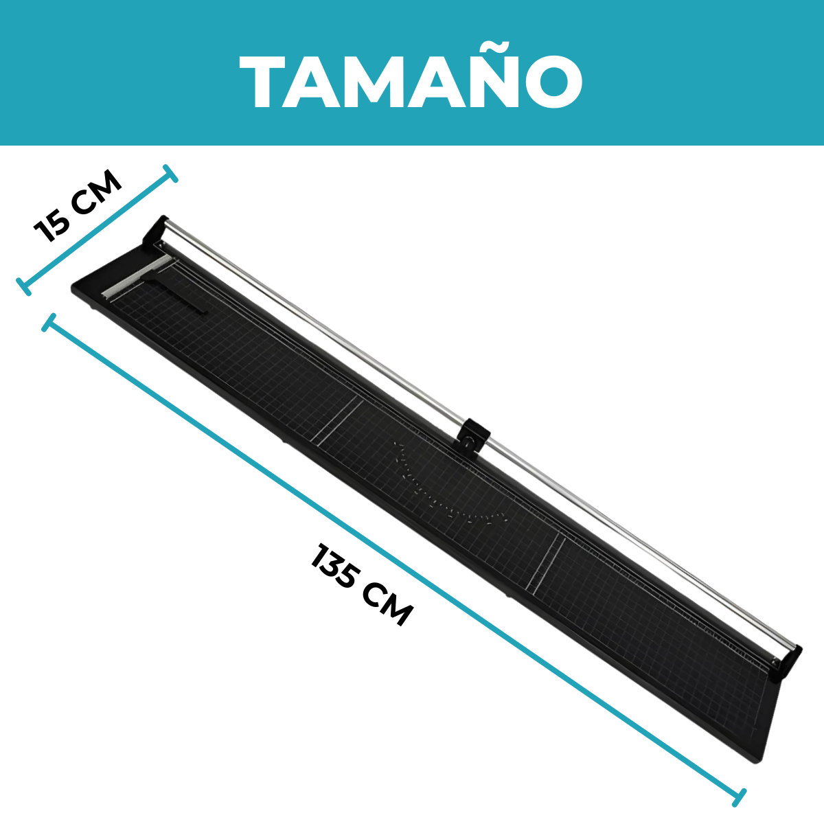 Cizalla Metálica Rotativa de 130cm para Corte Recto - Imagen 3