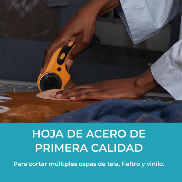 Cutter Rotativo De 45mm De Diámetro Para Corte Recto - Imagen 6