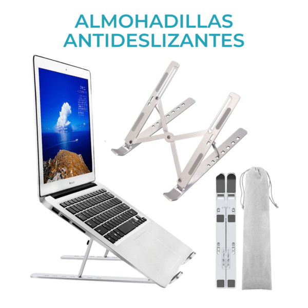 Soporte Base Plegable Universal De Notebooks Tablets Laptops - Imagen 8