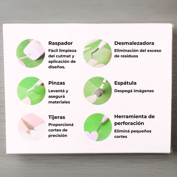 Set De Herramientas De Manualidades Weeding Tools 6 Piezas - Imagen 8