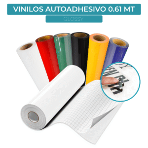 Vinilo De Corte Autoadhesivo Glossy x 1 Metro