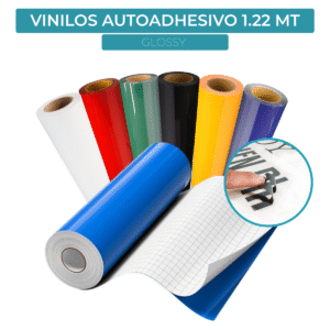 Vinilo Autoadhesivo Glossy de Corte 1.22mt x 1mt