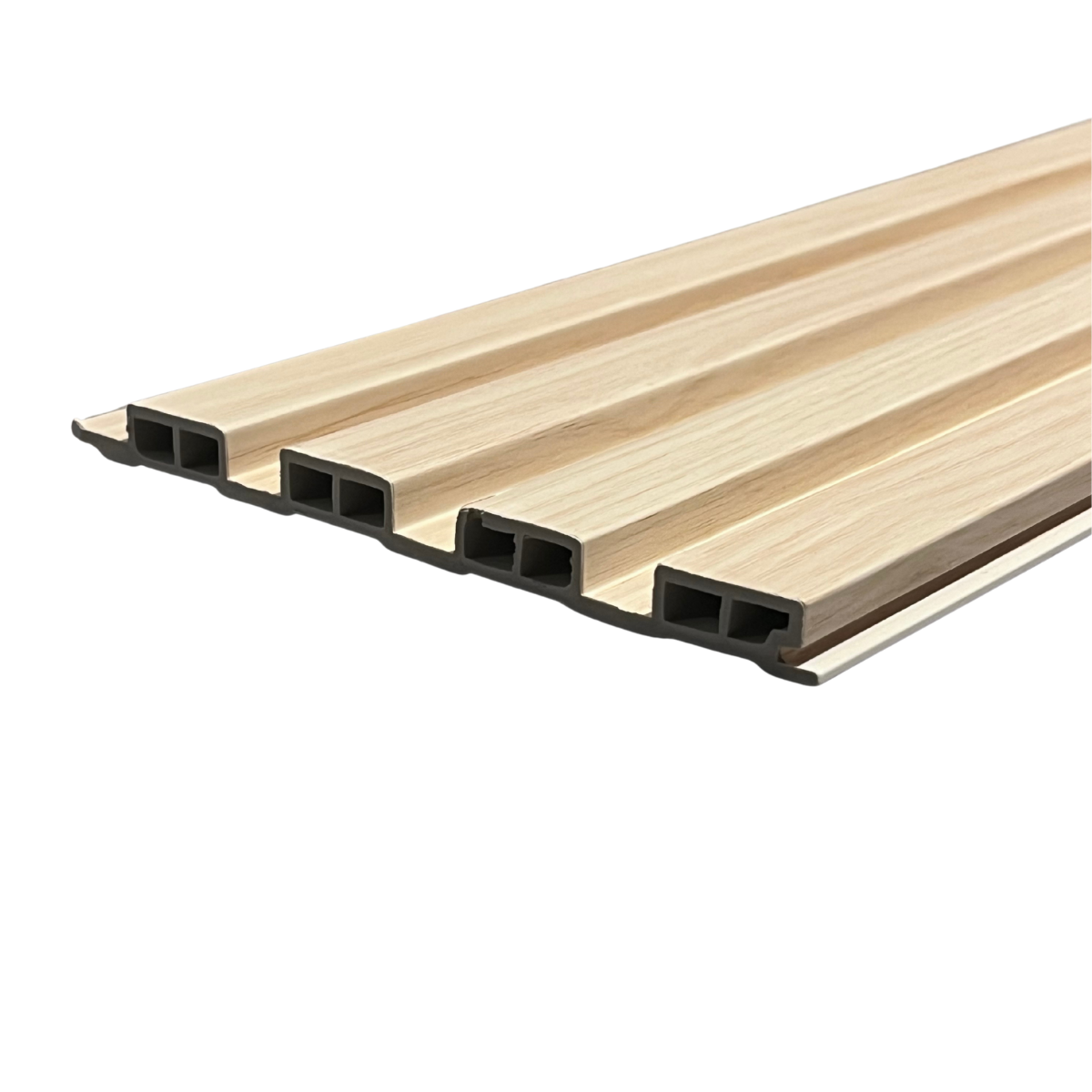 Revestimiento Wpc Panel vinílico Color Roble Claro Encastrable