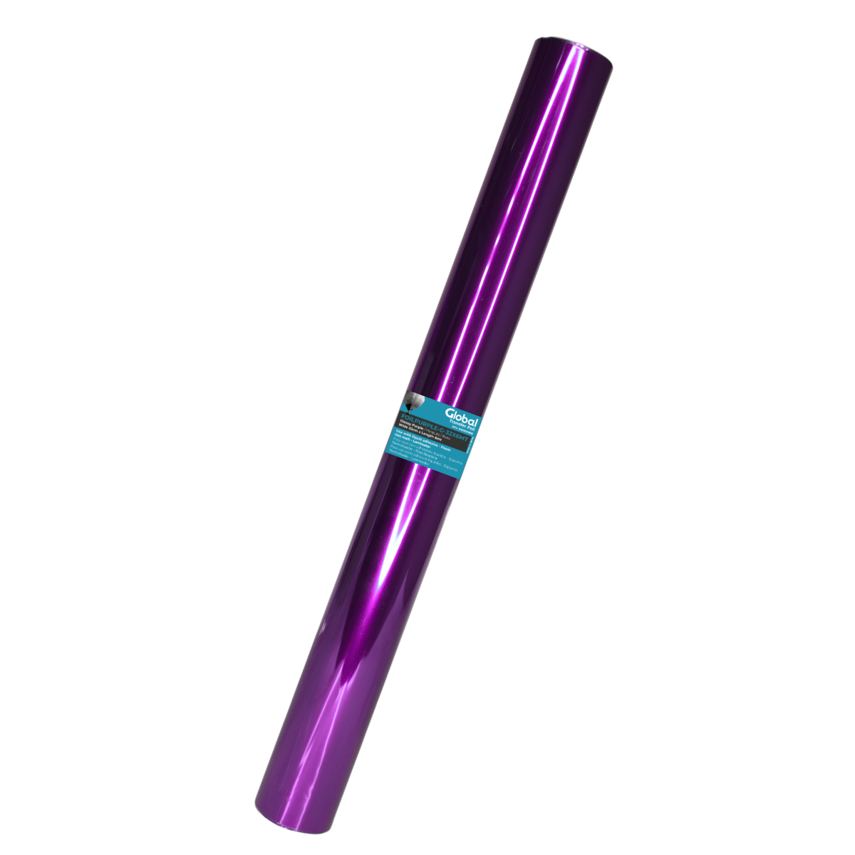 Foil Pet Metalizado Glossy de 32cm de ancho 12mic en rollo 6 mtrs (Total 1,92 m2) - Global Electronics