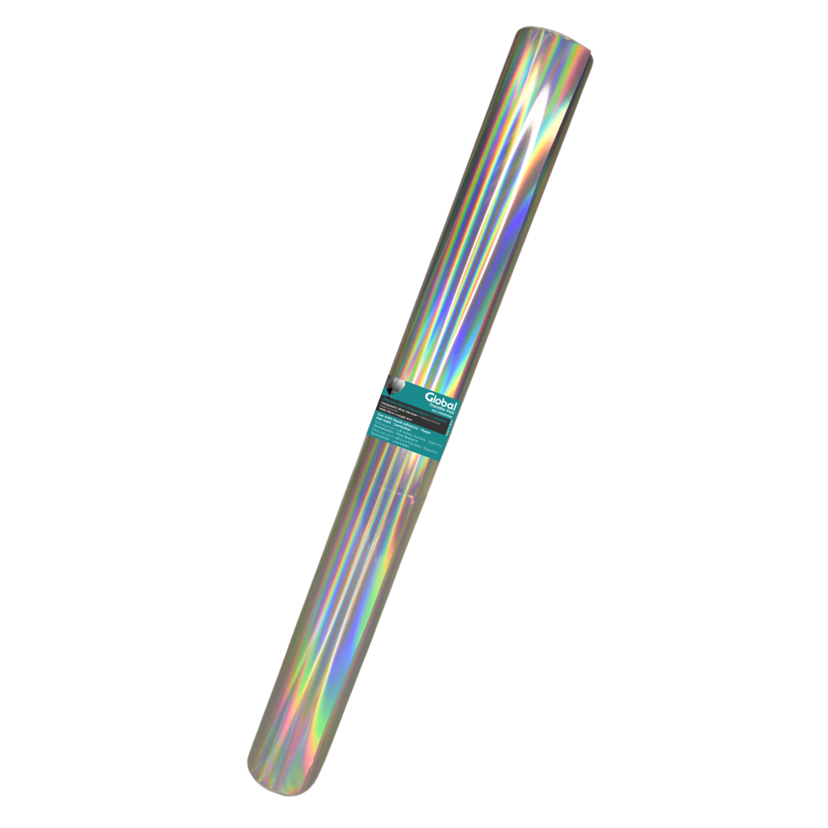 Foil Pet Holografico Metalizado Glossy de 32cm de ancho 12mic en rollo 6 mtrs (Total 1,92 m2) - Global Electronics