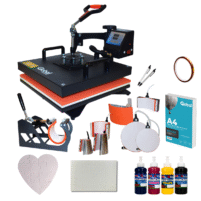 Plancha Sublimadora Estampadora 30x38 10en1 + Regalo Kit inicial de sublimación