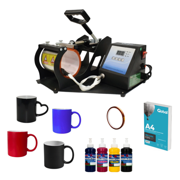 Plancha Estampadora De Tazas Incluye Kit De Regalo Para Sublimar