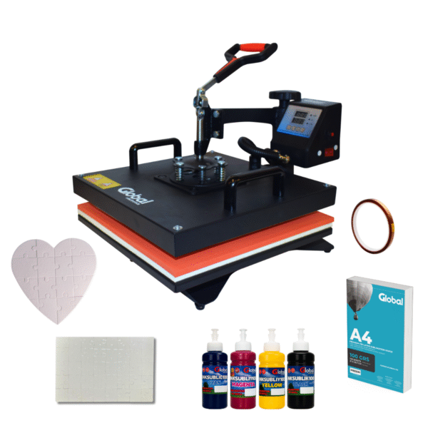Plancha  Sublimadora 30x38 + Kit Para Estampar De Regalo