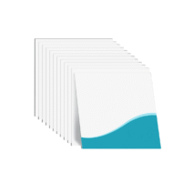 Placa de PVC Espumado Blanco con Film protector y Densidad de 0,5g/cm con Tratamiento UV Rígido x Caja