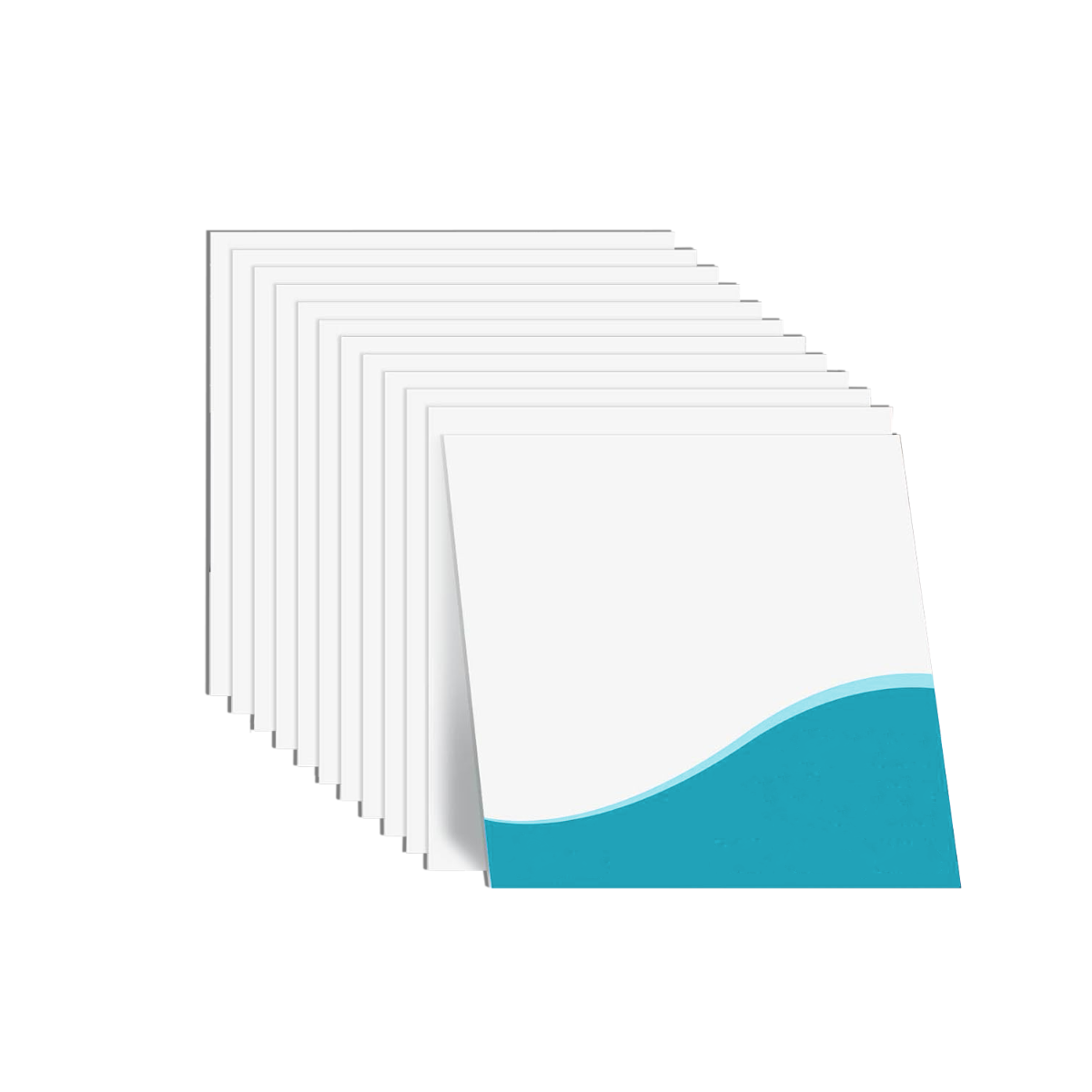 Placa de PVC Espumado Blanco con Film protector y Densidad de 0,5g/cm con Tratamiento UV Rígido x Caja