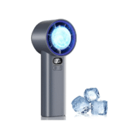 Ventilador Portátil de Mano USB Recargable Con Bateria de 35000mAh