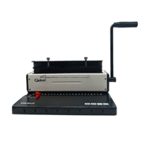 Espiraladora Anilladora Encuadernadora Doble Alambre 2:1 Manual A4 Perfora 15 hojas de 80grs