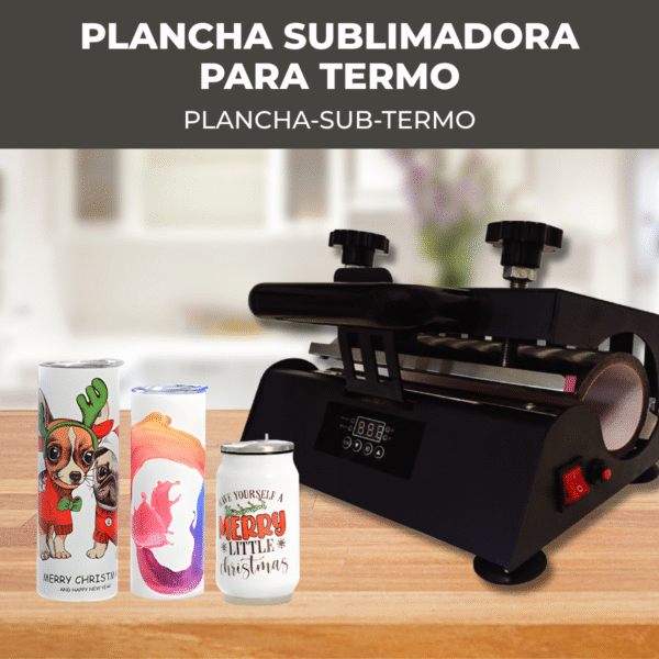 Plancha de Calor para Sublimación de Termos Tazas - Imagen 10