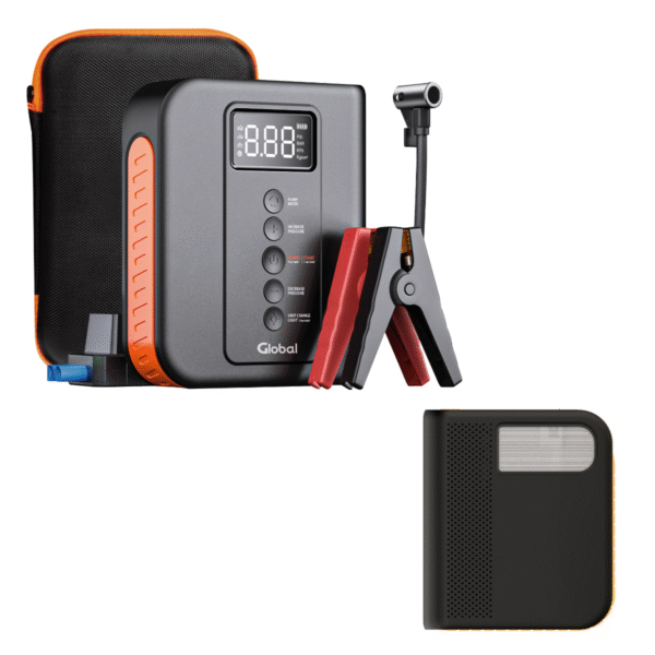 Cargador de bateria 3 en 1 con Inflador 150 PSI y Pinzas Smart EC5 - Imagen 4